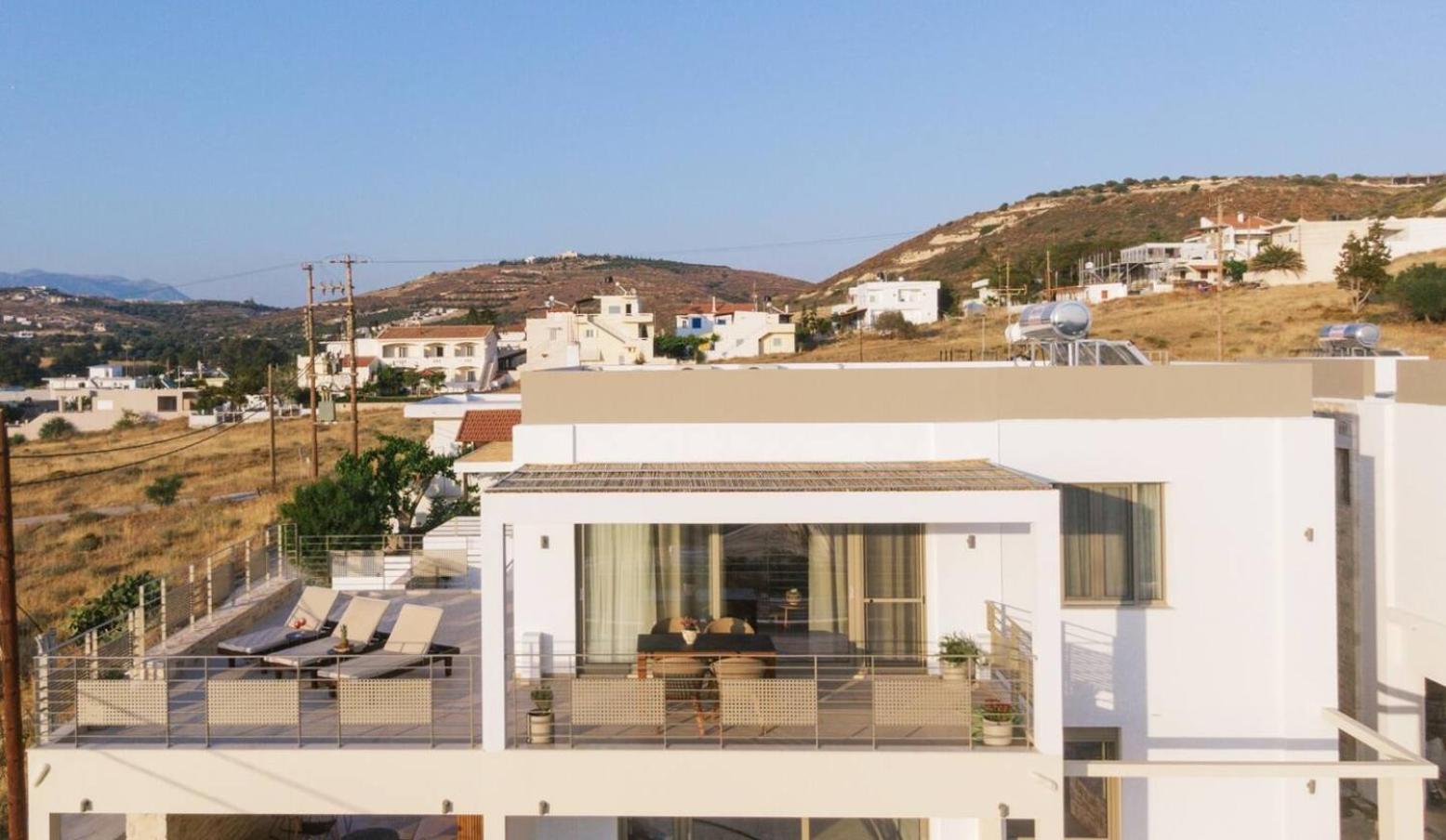 Ammokrinos Luxury Homes,150M From The Beach Kalamáki Kültér fotó