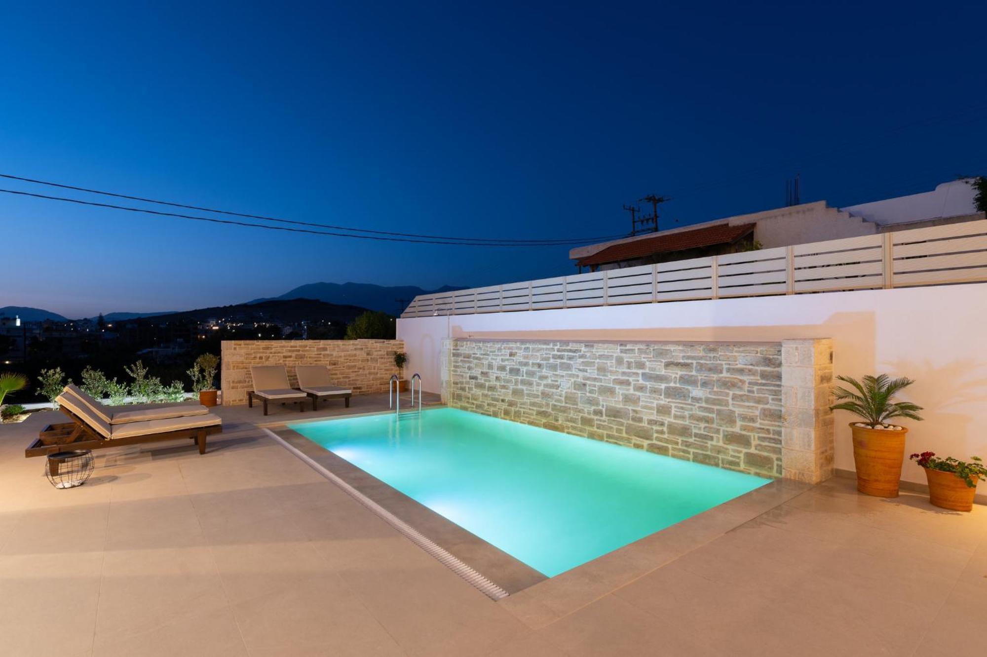 Ammokrinos Luxury Homes,150M From The Beach Kalamáki Kültér fotó