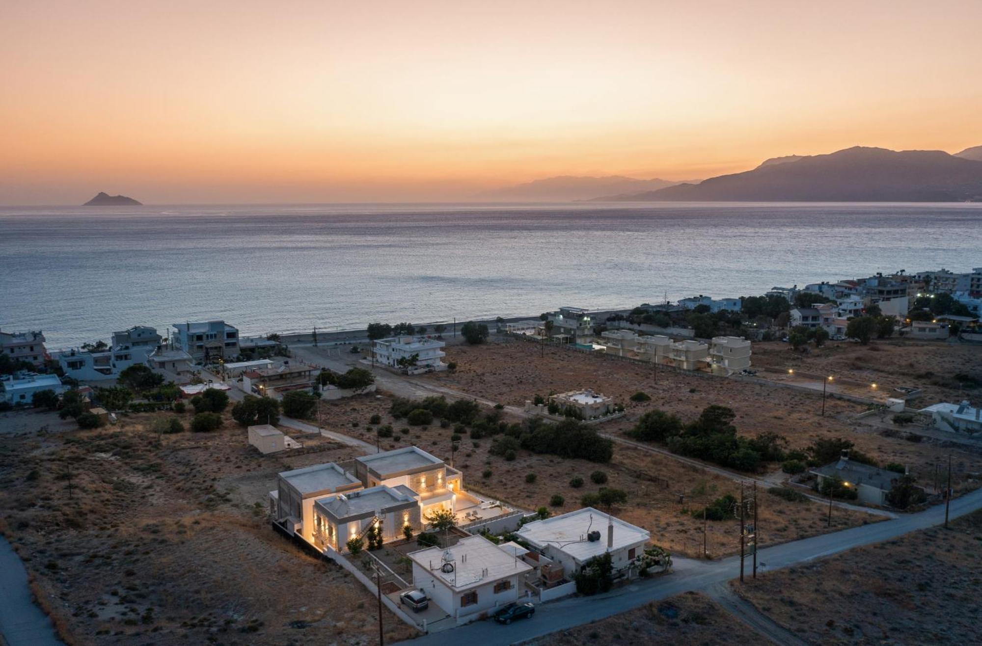 Ammokrinos Luxury Homes,150M From The Beach Kalamáki Kültér fotó