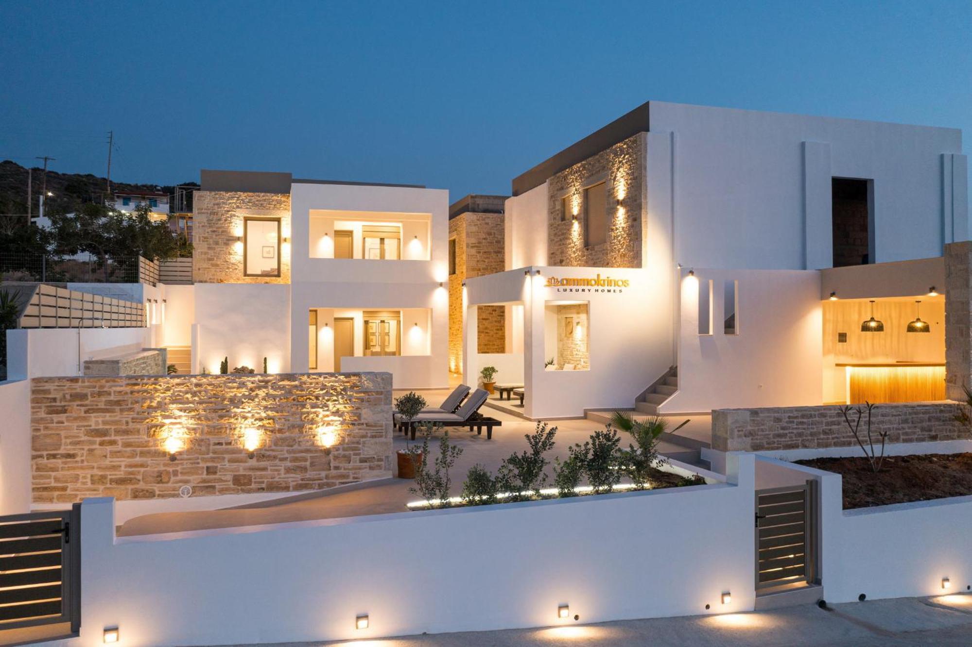 Ammokrinos Luxury Homes,150M From The Beach Kalamáki Kültér fotó