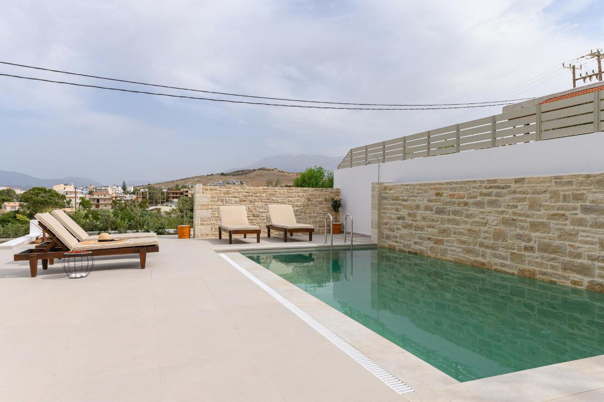 Ammokrinos Luxury Homes,150M From The Beach Kalamáki Kültér fotó