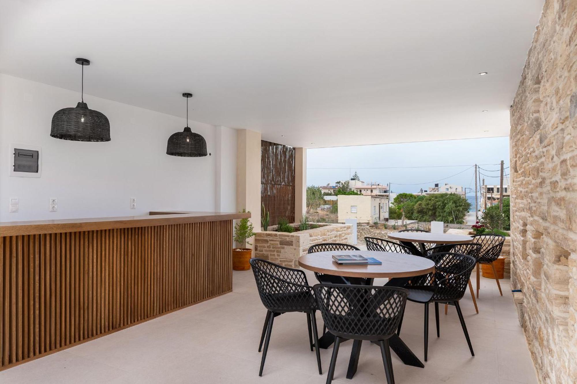 Ammokrinos Luxury Homes,150M From The Beach Kalamáki Kültér fotó