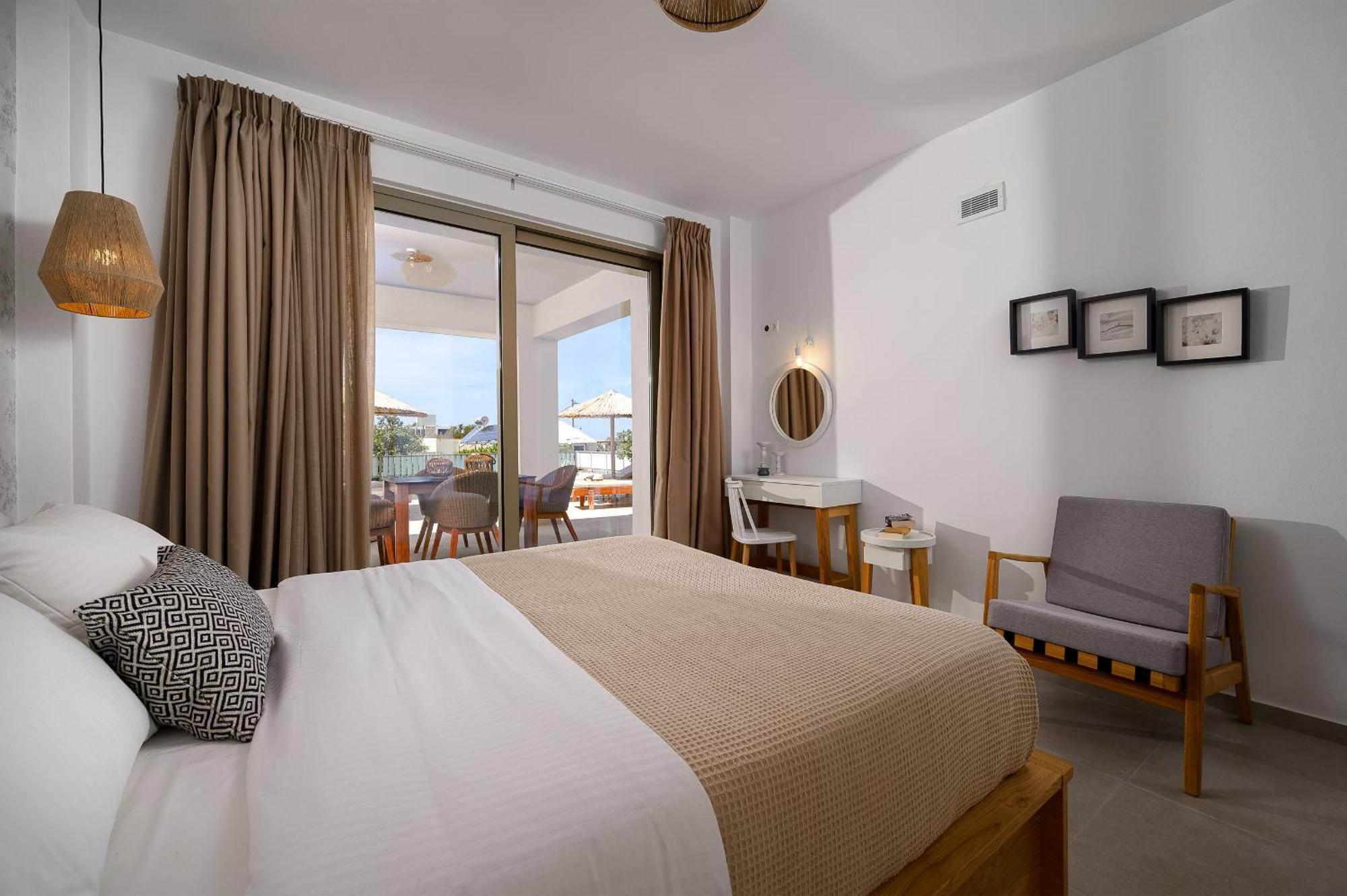 Ammokrinos Luxury Homes,150M From The Beach Kalamáki Kültér fotó